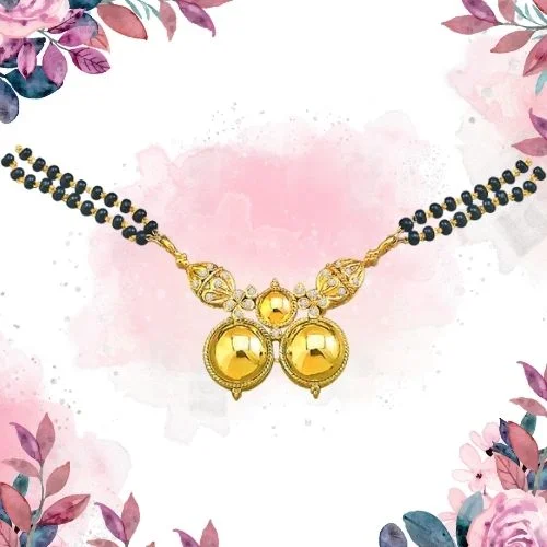 Beautiful Bloom - Real Diamond Mangalsutra (S281)
