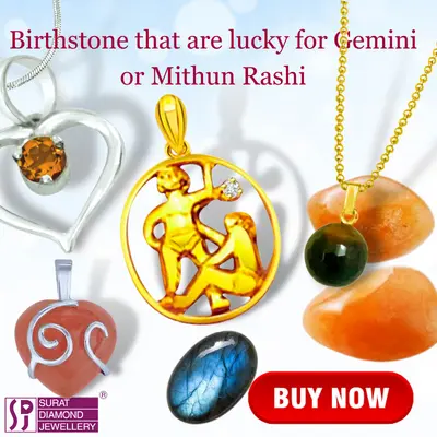 Birthstone that are lucky for Gemini or Mithun Rashi-400x400