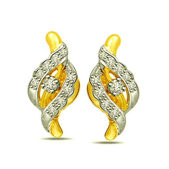 Real Indian Beauty - Real Diamond Earring (ER184)