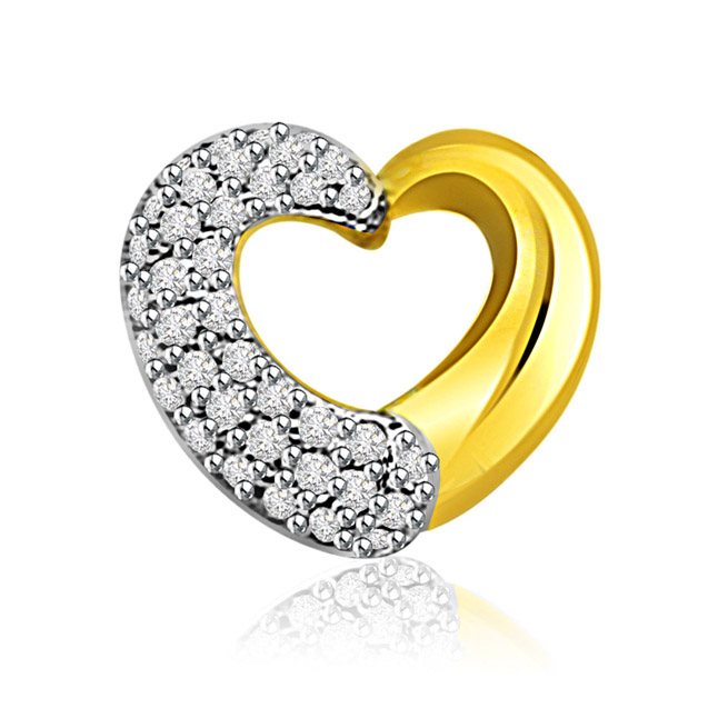 Romantic Affair 0.50cts Real Diamond Pendant (P350)