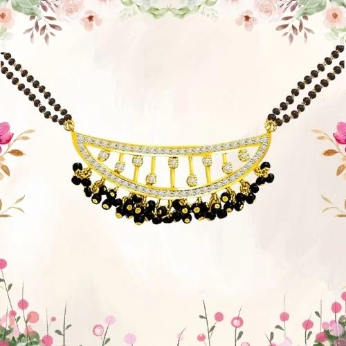 Tu Chand Aur Mein Sitara Diamond Mangalsutra Pendant (DN298)