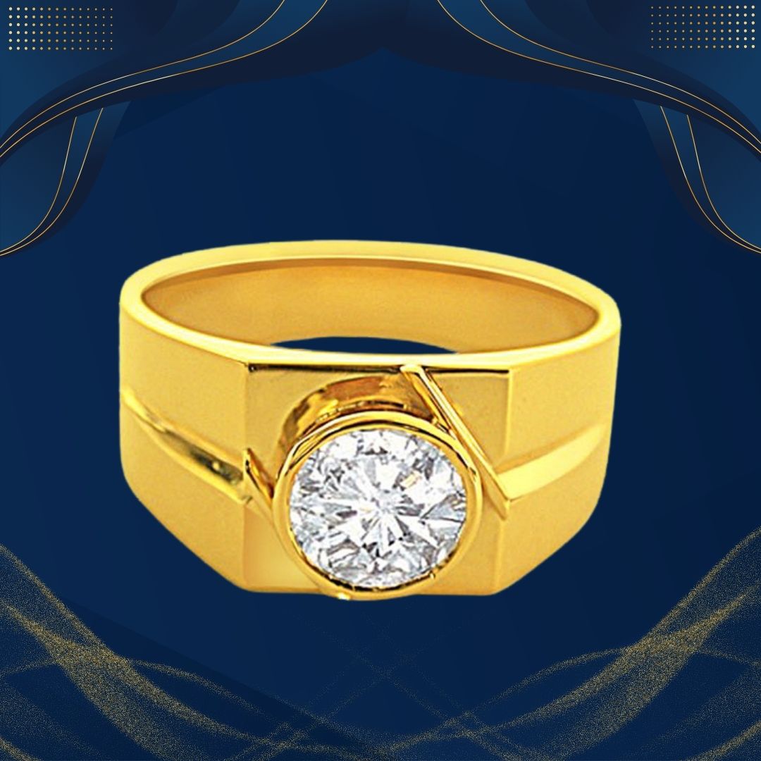 Shinning Star Men's Diamond Ring (MR6)