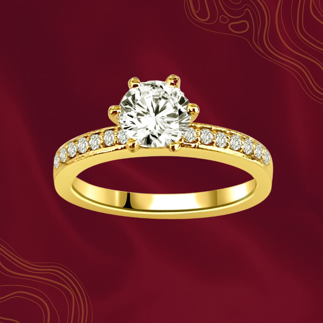 Unmatched Brilliance: A Diamond Ring That Speaks of Timeless Love
