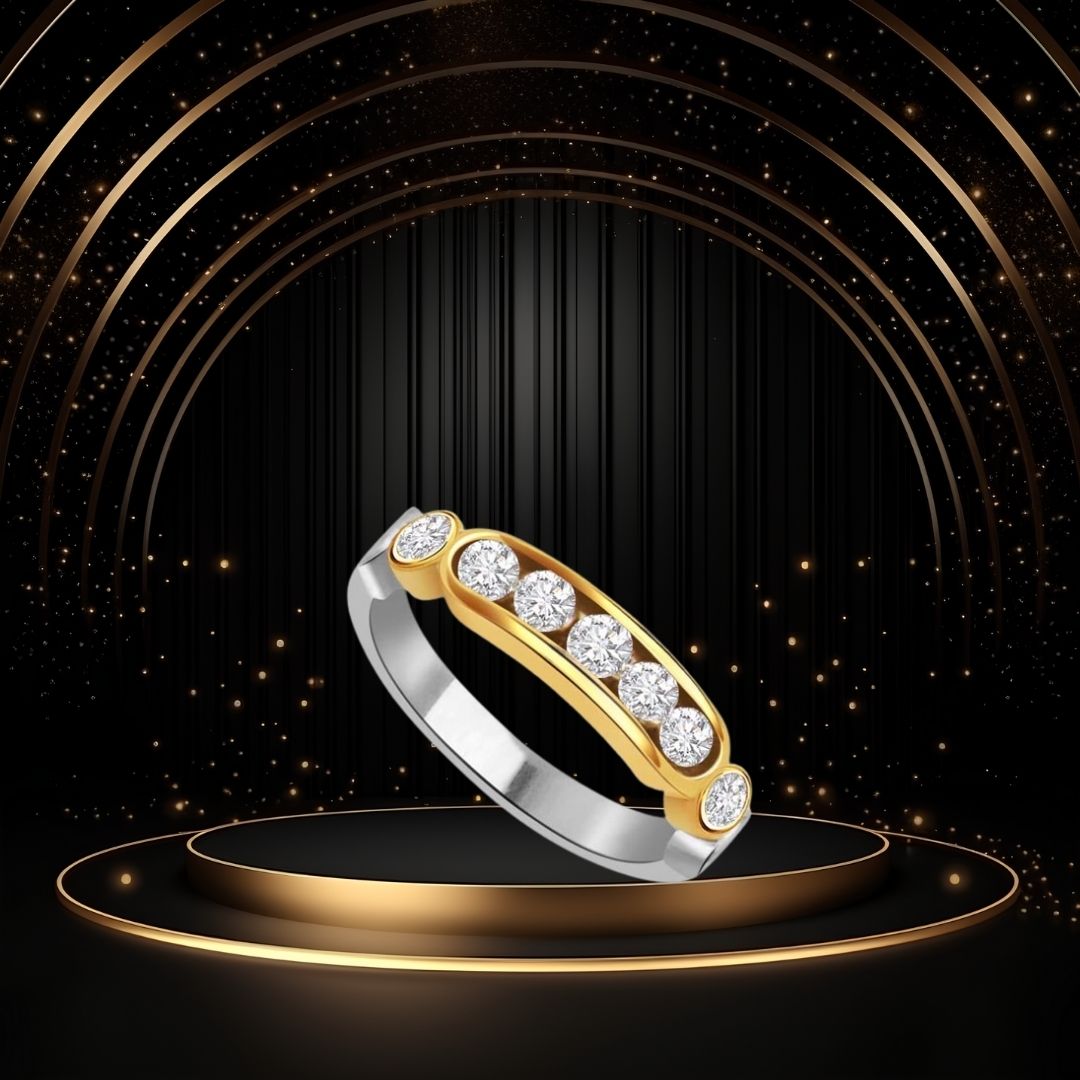 Seven Wonder 1.05cts Half Eternity Ring (SDR258)