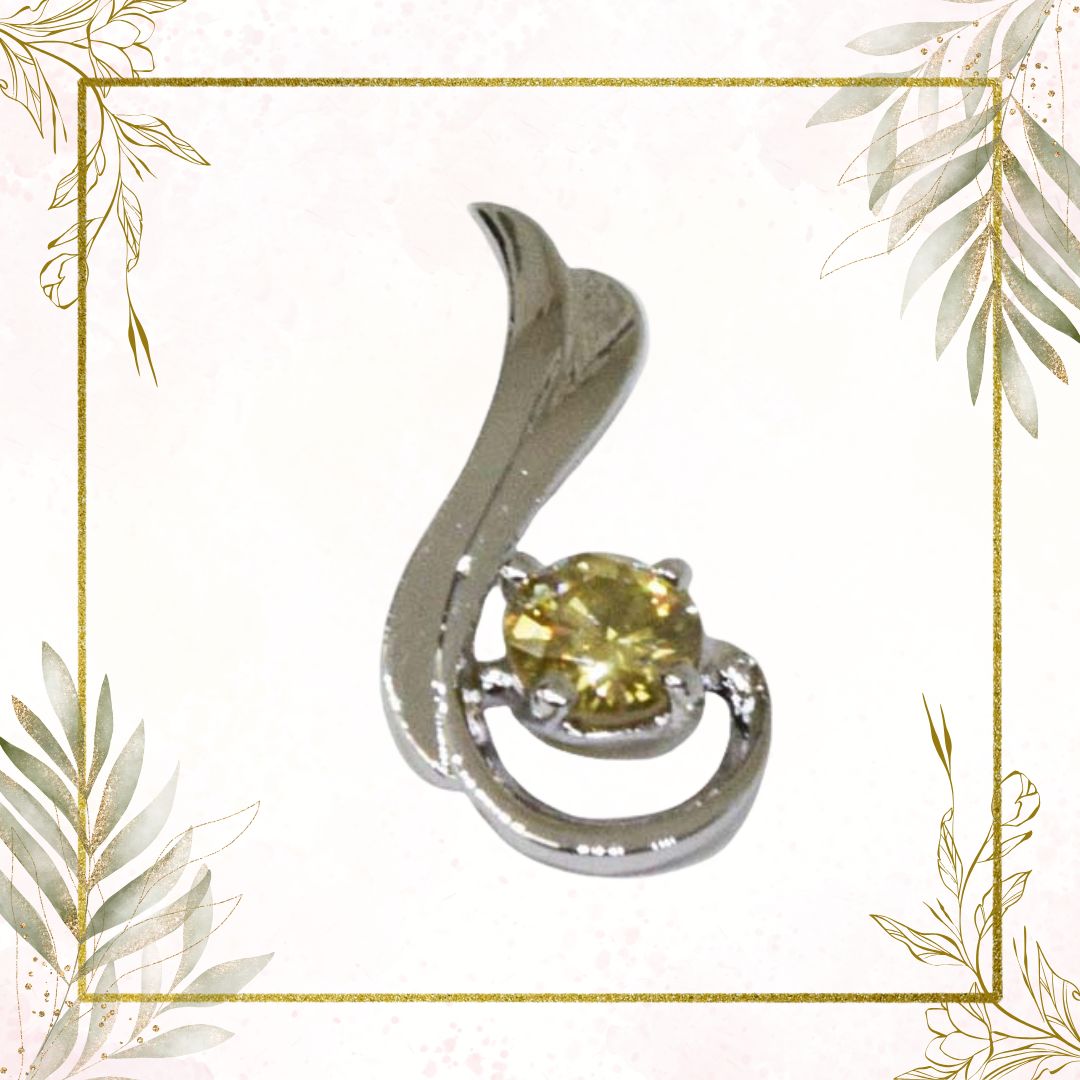 Shiny Paradise Fancy Shaped Diamond Pendant in 18kt Gold for Women (P1381)