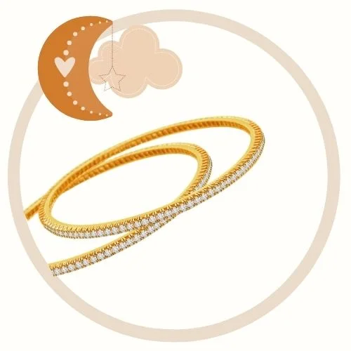 Bond of Love 6.30 ct Brilliant Diamond Bangles (BG2)