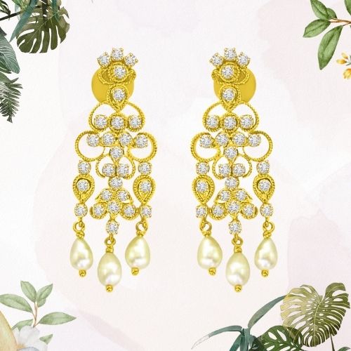 She Is My Angel - Real Diamond Earrings (ER11112)