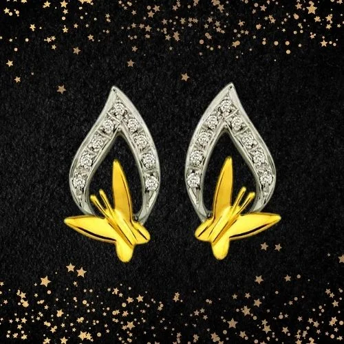 Hook of Affection 0.20cts Diamond Earrings (ER203)