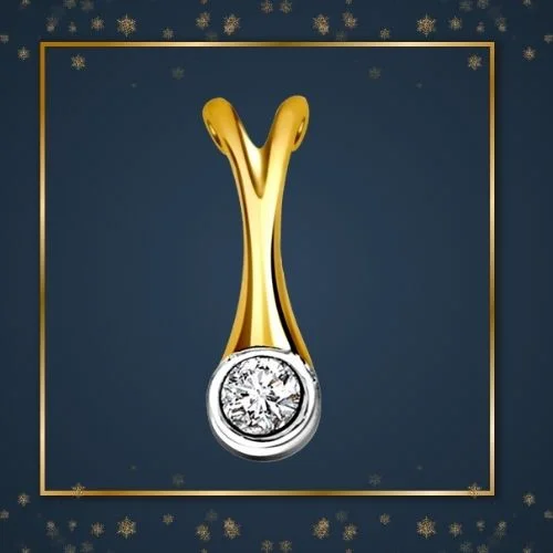 Solitaire Surprize - Real Diamond Solitaire Pendant (P224)