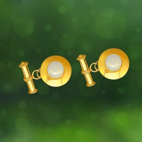 Charming Real Diamond Cufflinks (S278)
