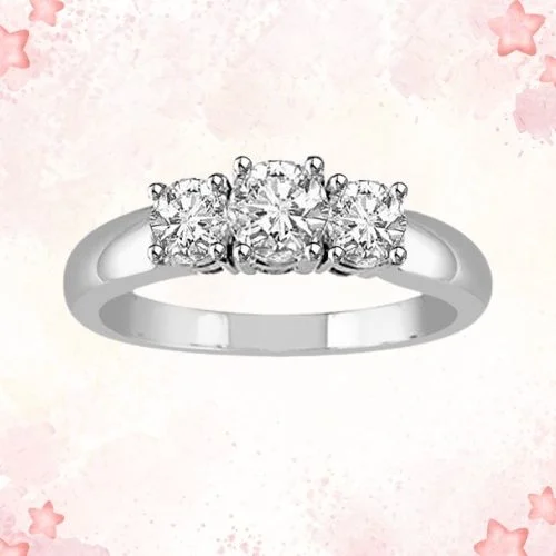 Intertwined Affection 0.60cts G/VVS1 Real Diamond Ring (SDR198)