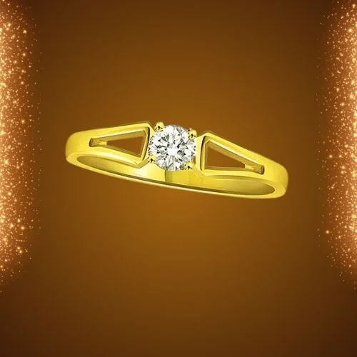 Heart's Desire Real Diamond Sol Ring (SDR312)