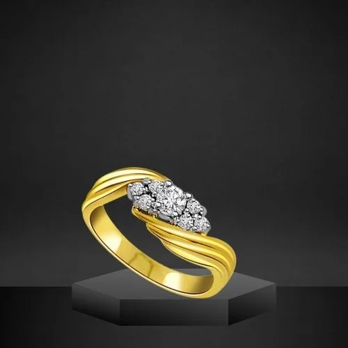 0.67cts Real Diamond Gold Ring (SDR463)