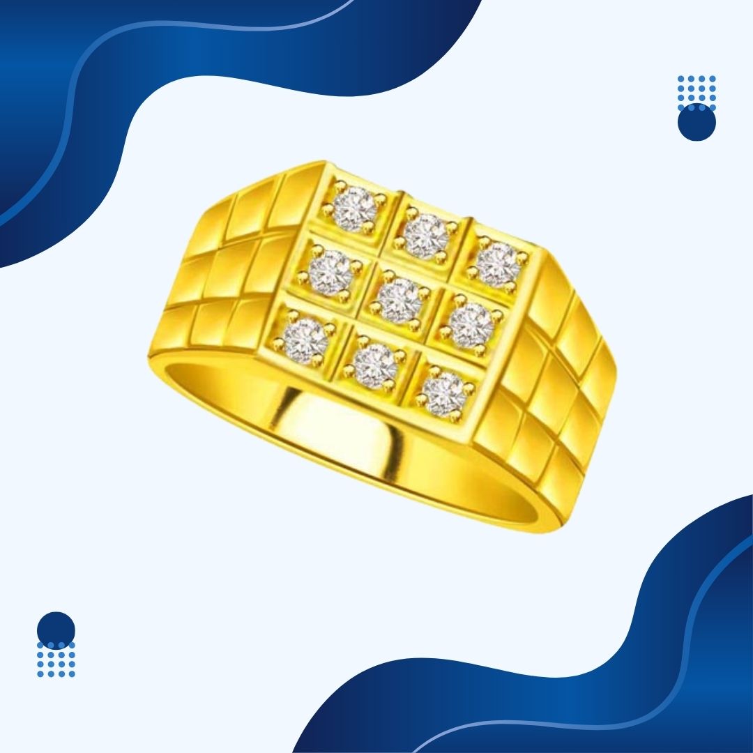 0.27cts Designer Real Diamond Men's Ring (SDR544)