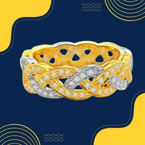 A Symphony of Gold and Diamonds: Pure Elegance in Every Detail