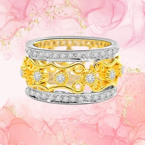 Really Romantic - Real Diamond Ring (SDR72)