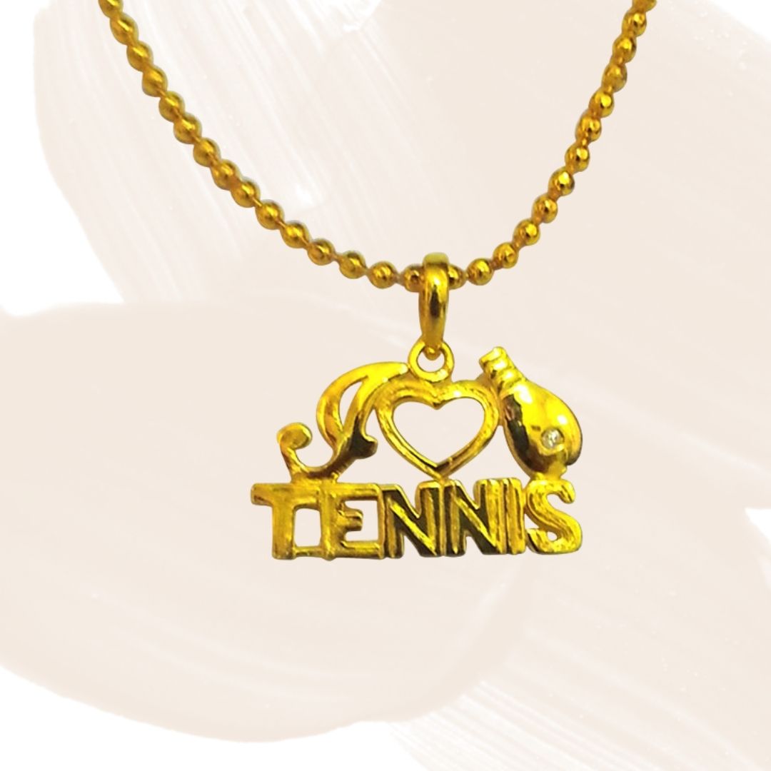 Ace of Hearts: The Grand Slam Tennis Pendant (TENNIS1)