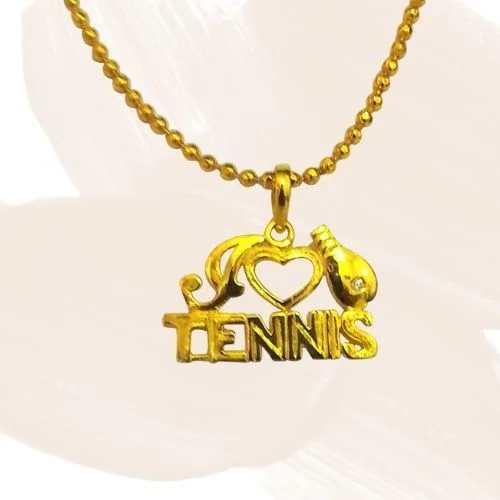 Ace of Hearts: The Grand Slam Tennis Pendant (TENNIS1)