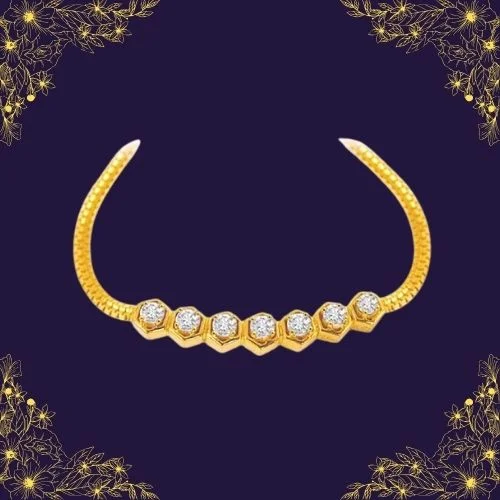 Shinning Stars Beautiful Diamond Necklace (DN1110)