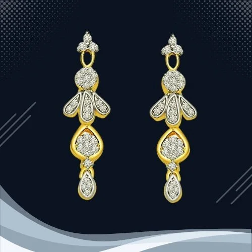 1.00 cts Diamond Hanging Earrings (ER353)