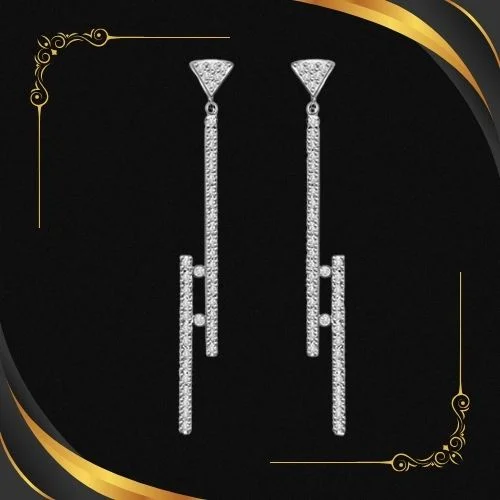 0.86 cts Real Diamond Earrings (ER391)