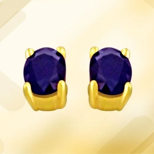 0.88 cts Sapphire 18k Gold Ring (ER417)