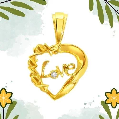 Lovers Special - Real Diamond Pendant (P55)
