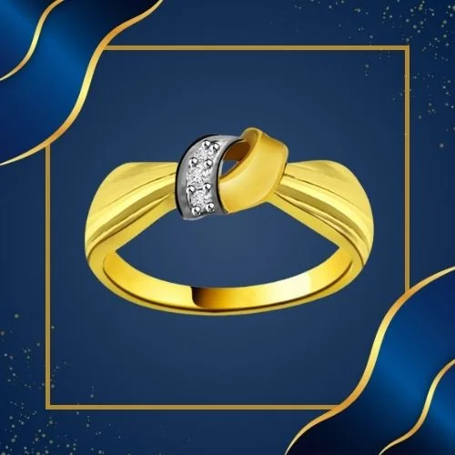 Elegant Real Diamond Gold Ring (SDR868)