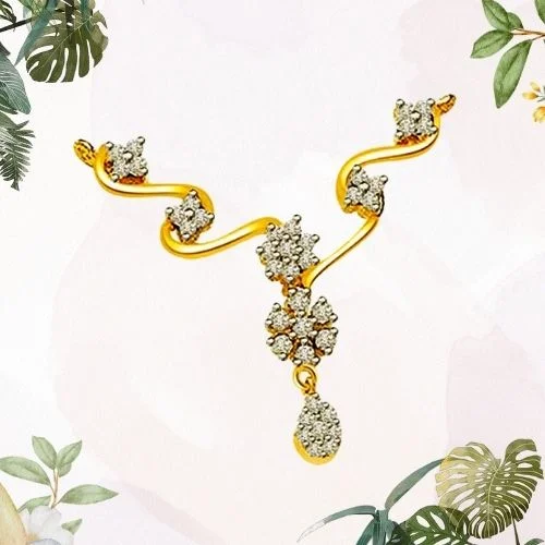 Seven Stars 0.80 cts Diamond Necklace Pendant (DN162)