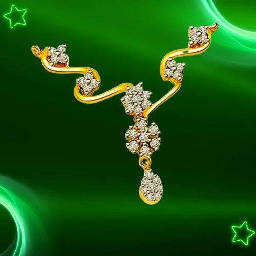Seven Stars 0.80 cts Diamond Necklace Pendant (DN162)