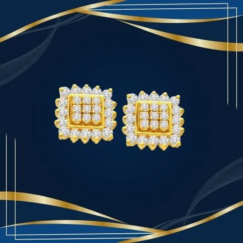 Customary n Conventional - Real Diamond Earrings (ER18)
