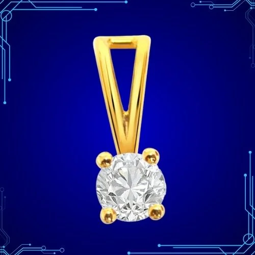 Eternal Spark: The Wonderful Love Diamond Solitaire Pendant (P35)