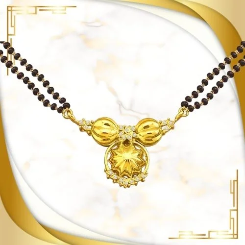 Bridal Bliss - Real Diamond Mangalsutra (S196)