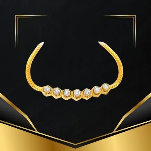 Shinning Stars Beautiful Diamond Necklace (DN1110)