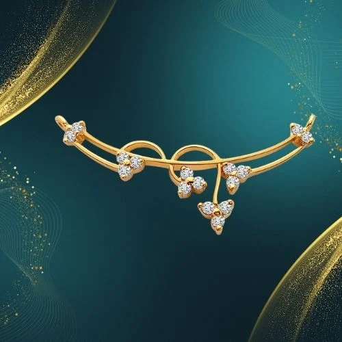 Brilliant Diamond & Gold Necklace Pendant (DN438)