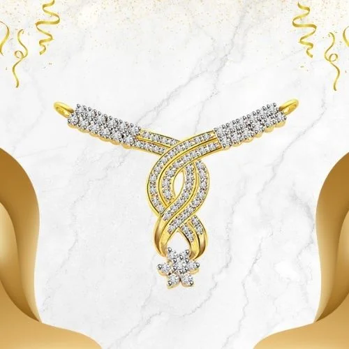 0.94 cts Diamond Necklace Pendant (DN72)
