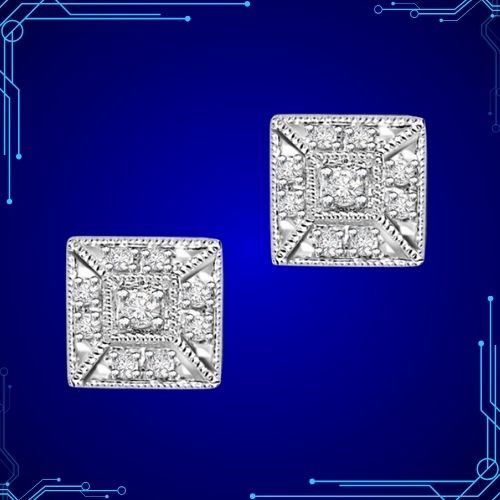 Hot Head turners - Real Diamond Earrings (ER119)