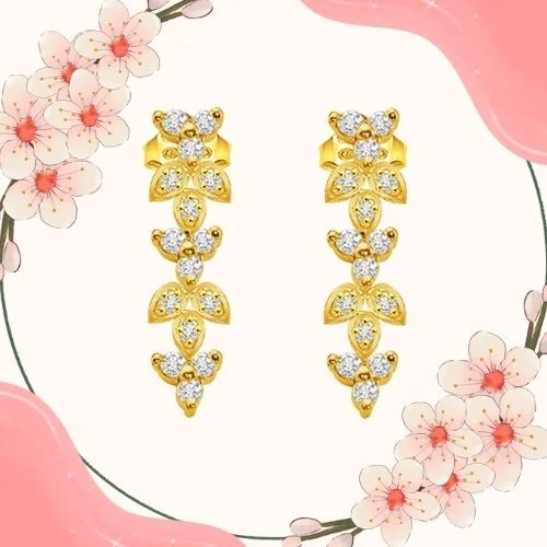 Fairy Style 0.75 cts Classic Diamond Earrings (ER141)