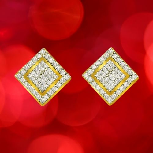 0.50cts Diamond Gold Earring (ER334)