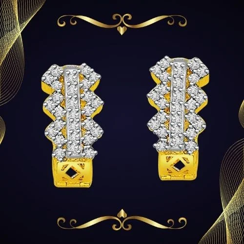 0.75cts Diamond Gold Earring (ER336)