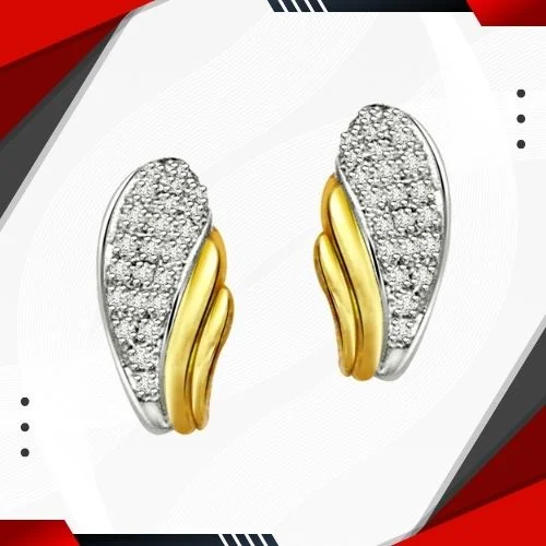 Enamoring couple - Real Diamond Balis & Hoops (ER81)