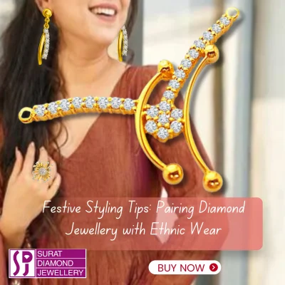 Festive Styling Tips Pairing Diamond Jewellery with Ethnic Wear 400x400