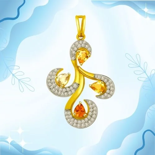 Be Your Own Superstar - Real Diamond Pendant (P1230)