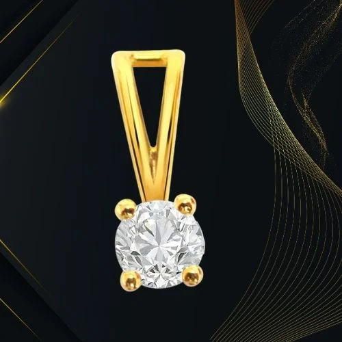 Eternal Spark: The Wonderful Love Diamond Solitaire Pendant (P35)