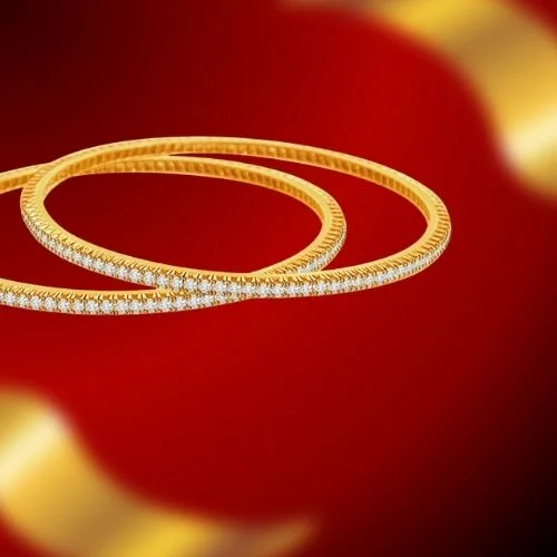 Bond of Love 6.30 ct Brilliant Diamond Bangles (BG2)