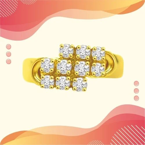 Diamond Glory - Real Diamond Ring (SDR80)