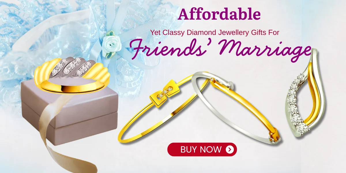 Affordable yet classy diamond jewellery gifts for