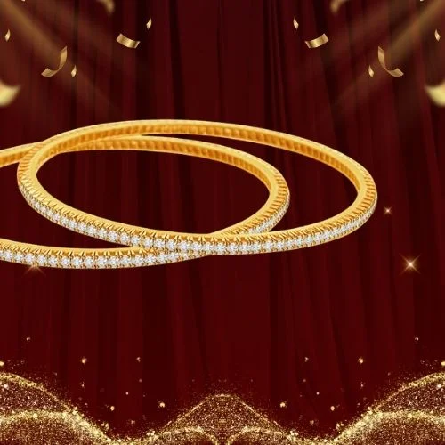Bond of Love 6.30 ct Brilliant Diamond Bangles (BG2)