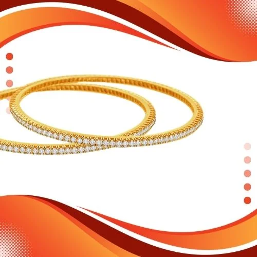 Bond of Love 6.30 ct Brilliant Diamond Bangles (BG2)
