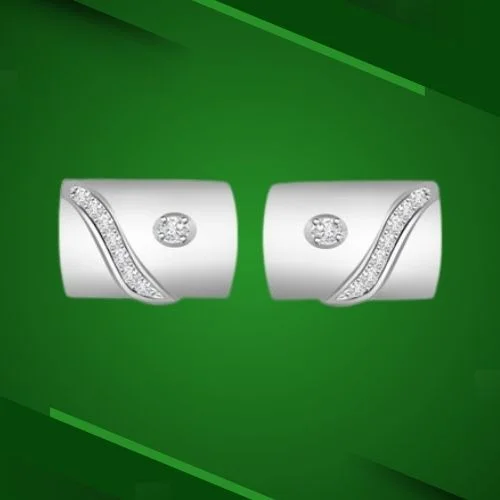 Collector's Choice - 0.10ct VS Clarity Diamond Cufflinks (CF2)